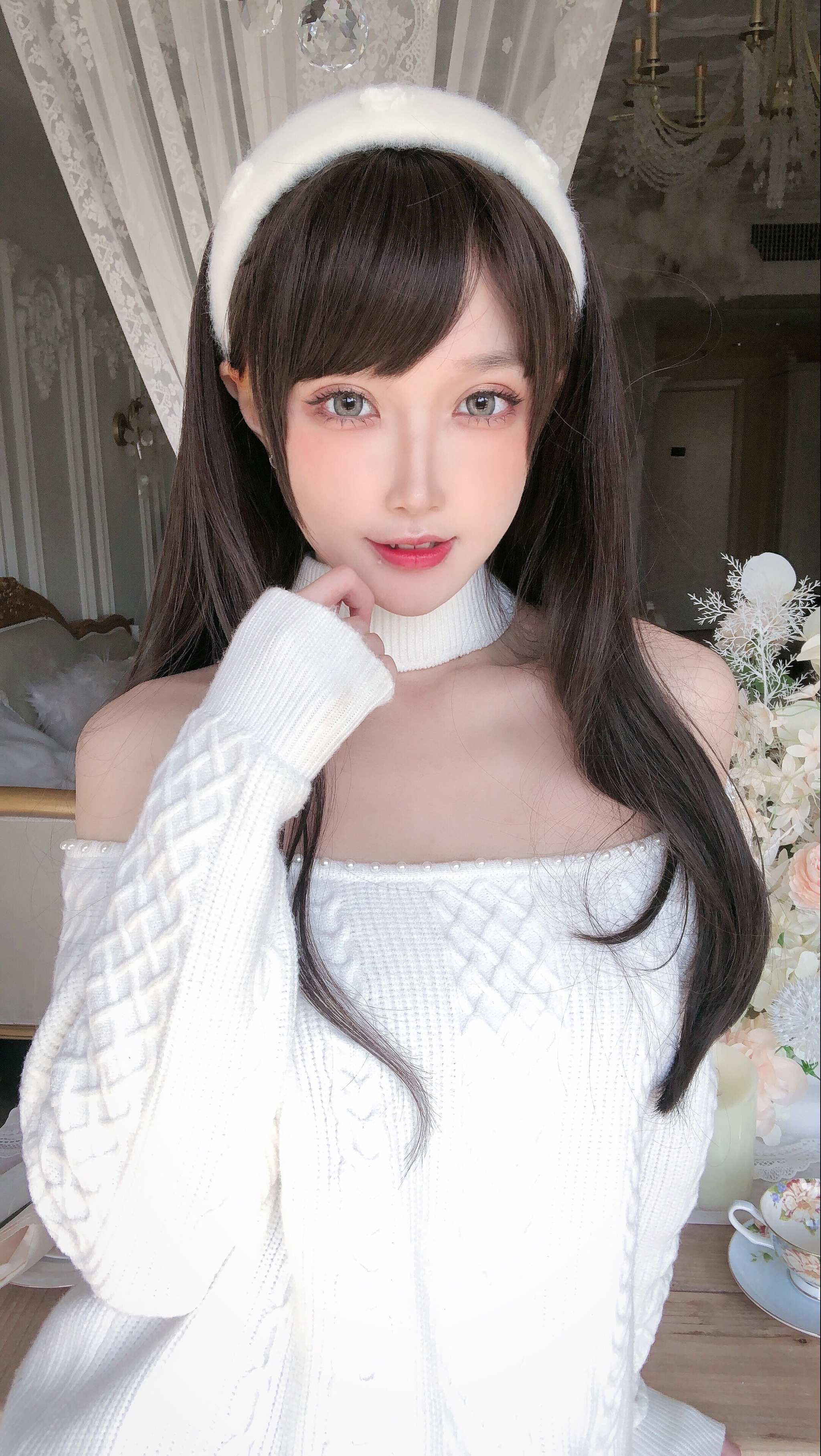 阿包也是兔娘 - NO.037 纯欲女友 [34P]-XikXak